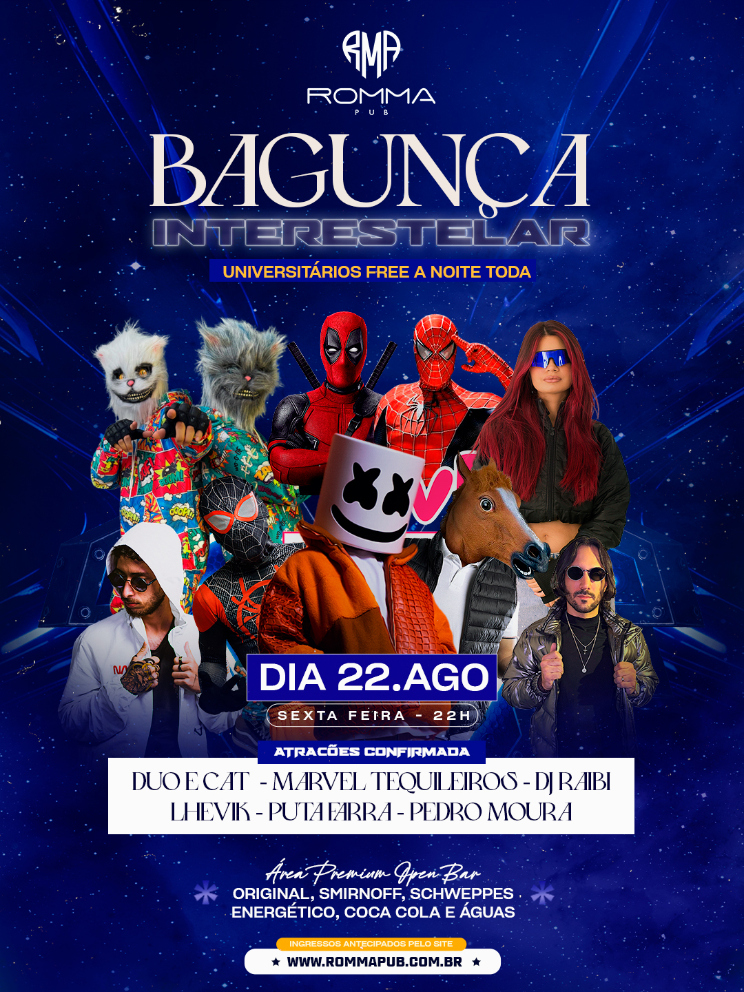 BAGUNÇA INTERESTELAR