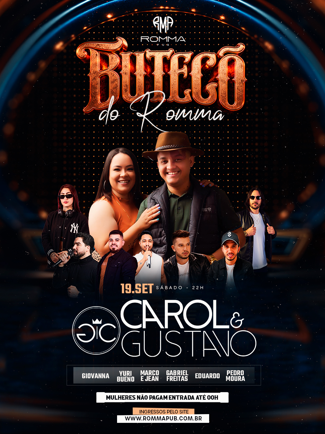 SÁBADO | BUTECO DO ROMMA